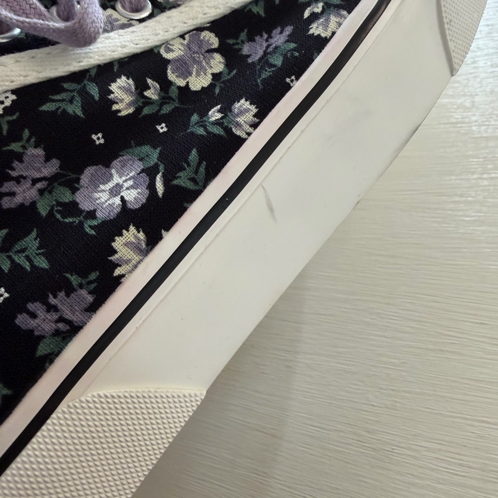 Hey Girl by Corkys Sneaker Canvas Floral Shoes - Picture 9 of 9